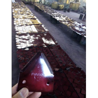 Long-Life Pressing Teeth Splash Fired Knife Section for Jd Combine Harvester