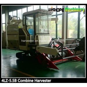 Wishope 4lz-5.5 Rice Combine Harvester for Sale
