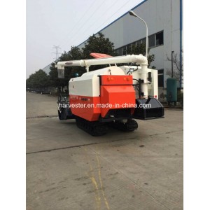 Copy Kubota Large Rubber Track Combine Harvester with 360&amp;deg; Unloading Auger