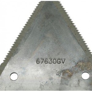 Two Round Hole Knife Section for Combine Harvester