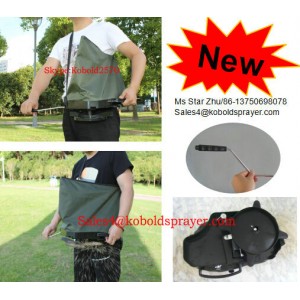 Bag Broadcast Fertilizer Spreader Hand Seeder