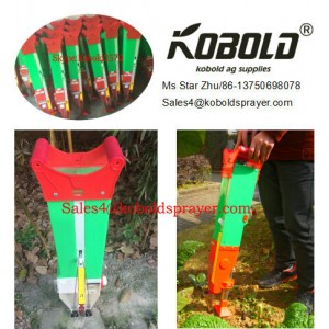 (WSP-05) Double Barrel Fertilizer and Seeding Together, Hand Seeder