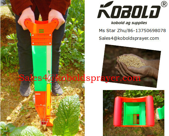 (WSP-05) 2 in 1 Double Barrel Portable Corn Seed Planter