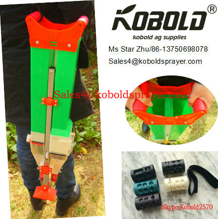 (WSP-05) Corn Bean Double Barrel Hand Seeder with Fertilizer