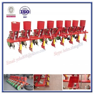 Farm Corn Precision Seeder Mounted to Boma Tractor