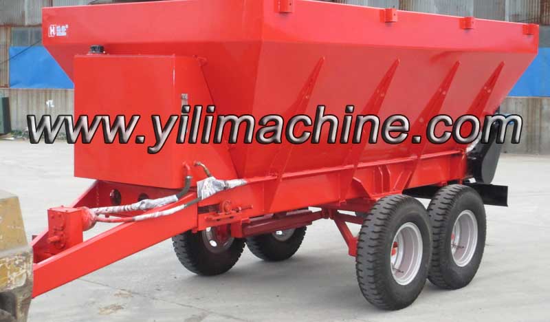 Tractor Trailed Spreader Fertilizer Spreading Machine