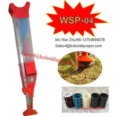 Single Barrel Bean Corn Cotton Peanut Hand Seeder, Seed Driller