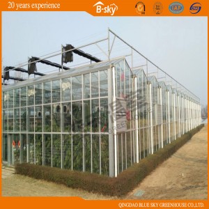 Long Term Use Glass Greenhouse