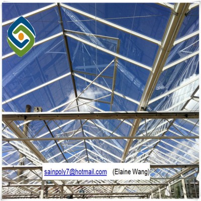 Multi-Span Commercial PC Sheet Greenhouses for Cucumber