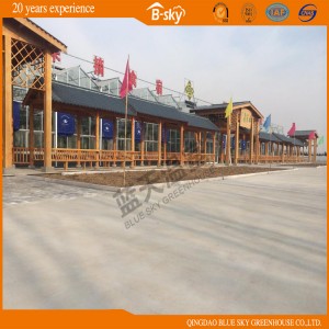Commercial Greenhouse for Eco Hotel