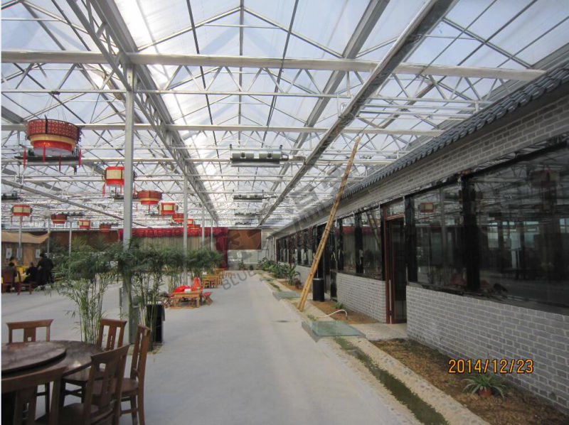 Commercial Greenhouse for Eco Hotel