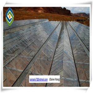 PC Sheet Greenhouse Hydroponic System for Growing Cucumber