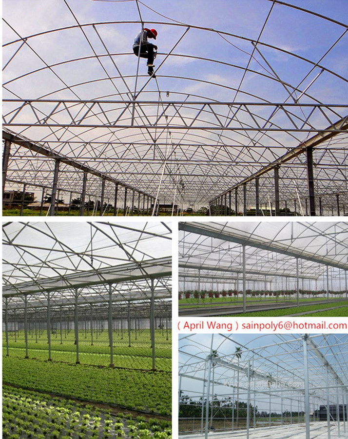 Low Price Plastic-Film Greenhouse for Sale