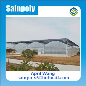 Low Price Plastic-Film Greenhouse for Sale