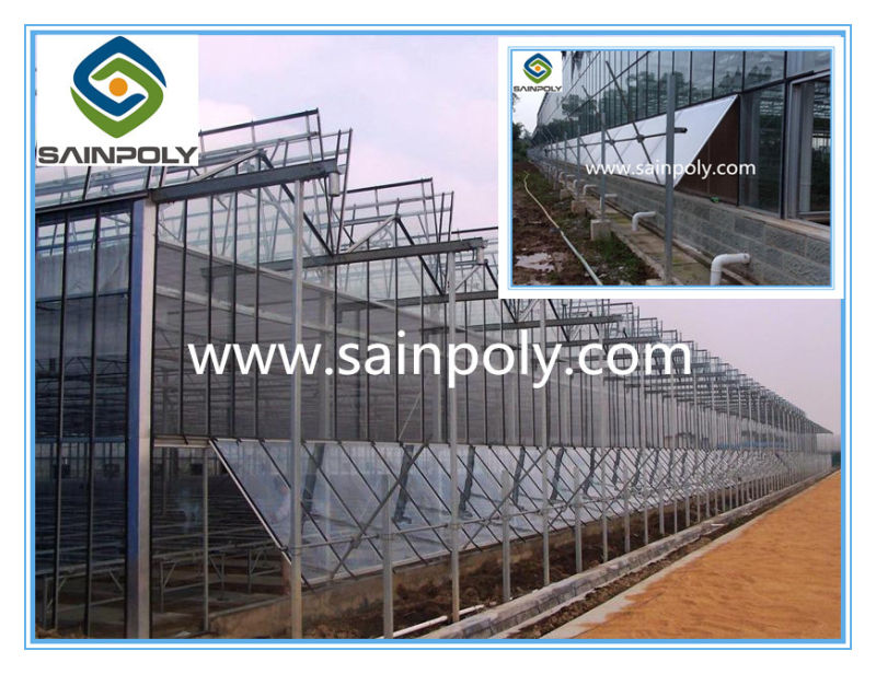 China Tempered Glass Greenhouses for Commercial
