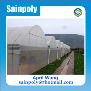 Hot Sale Plastic-Film Greenhouse for Agricultural