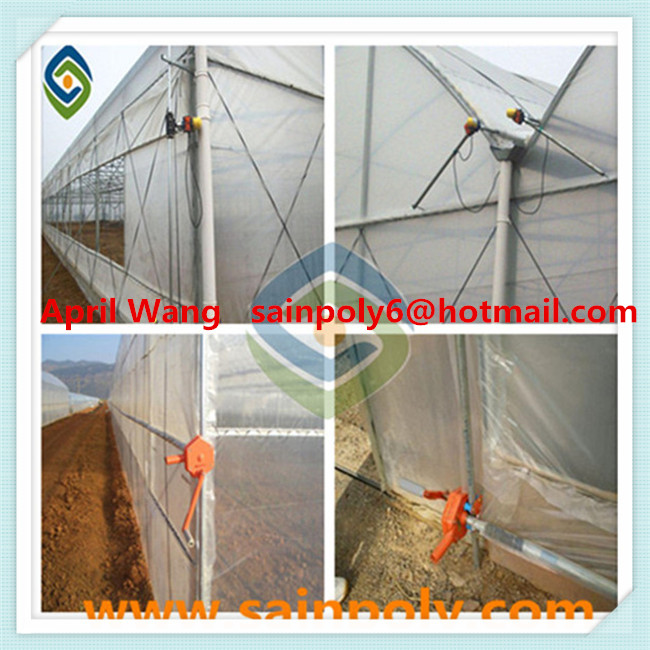 The Cheapest Plastic-Film Greenhouse for Hydroponic