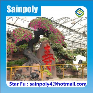 Factory-Direct-Supply Glass Greenhouse for Commercial