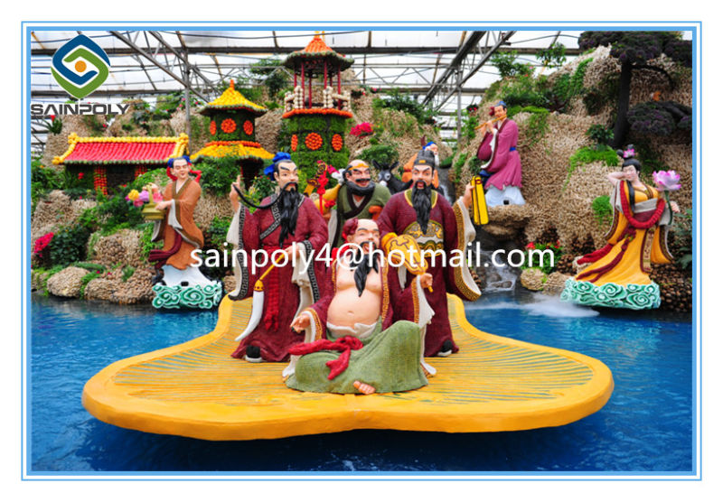 Flat Clear Tempered Glass Greenhouse for Commercial