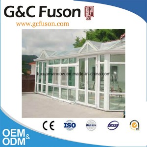 Custome Garden Glass Houses Aluminum Profile Glass Sunroom