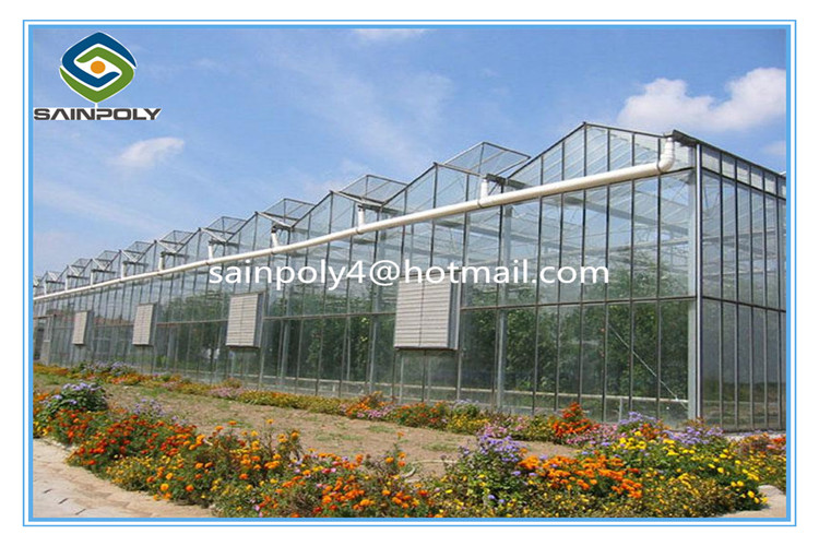 Factory-Direct-Supply Customized Glass Greenhouse