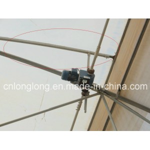 EU Style Greenhouse Steel Structure Rack for Roof Ventilation
