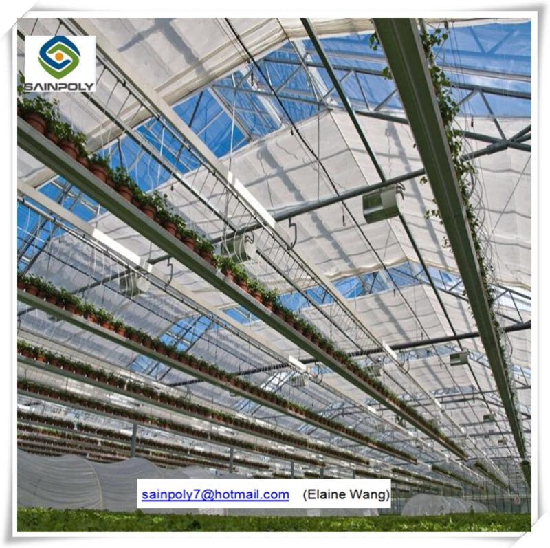 Aluminum Polycarbonate Sheet Greenhouse with Hydroponic Systems