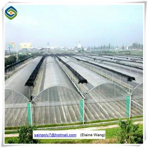 Multi Span Plastic Film Agricultural Greenhouse