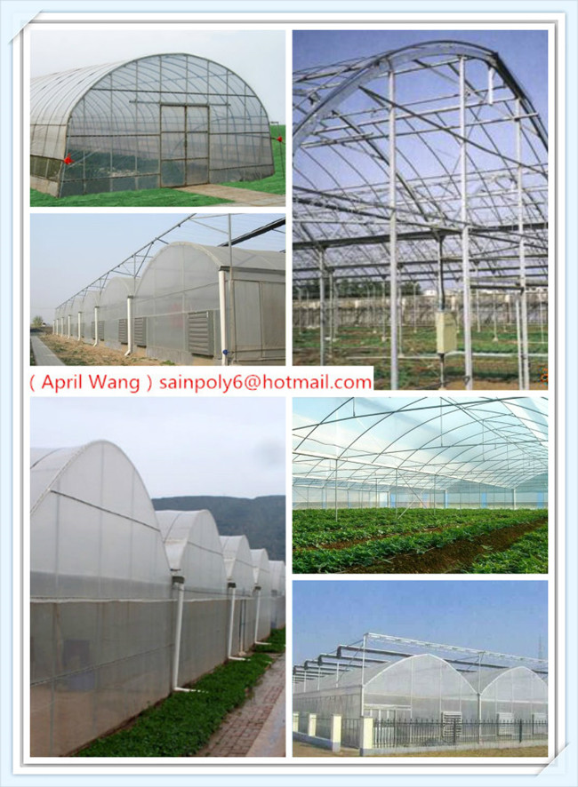 Agricultural Plastic Greenhouse Tunnel for Sale
