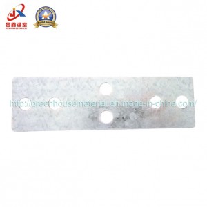 Greenhouse with Outside Shading Connecting Plate