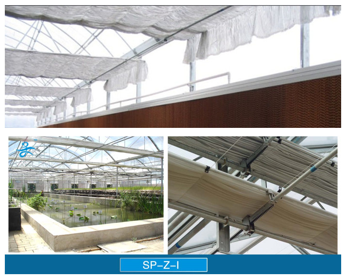 Sp-Z-I Internal Sun-Shade System for Greenhouse