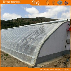 Solar Greenhouse for Winter Use with Good Heat Insulation