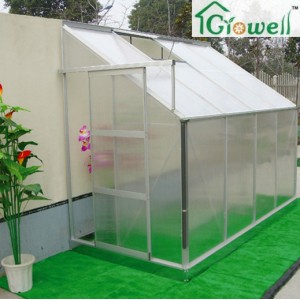 Limited Space Use Lean-to Greenhouse (LB Series)