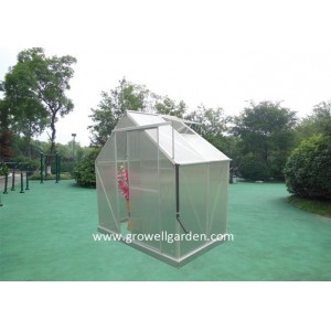 4mm Growell Walk -in Polycarbonate Greenhouses (6&amp;prime; X 4&amp;prime; SP604)