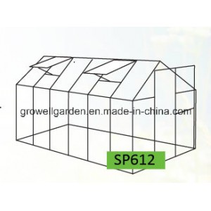 4mm Growell Walk -in Polycarbonate Greenhouses (6&amp;prime; X 12&amp;prime; SP612)