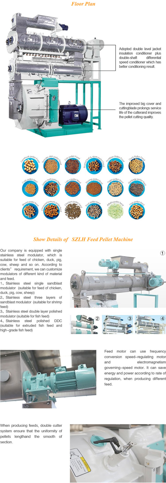 Multi-Functional Automatic Small Poultry Feed Mill