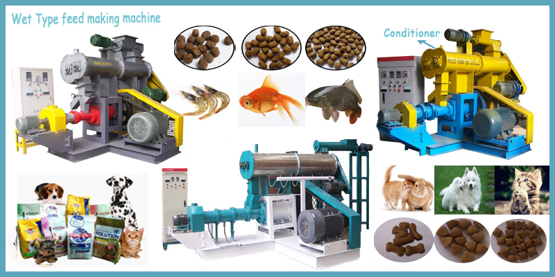 CE Approved 1 Ton Per Hour Animal Cat Dog Fish Food Pellet Granulator