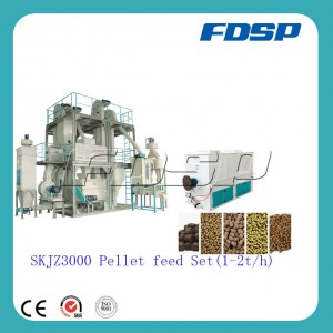 China Manufacturer Poultry Feed Production Line Small Capacity 5-6tph Cattle Feed Line