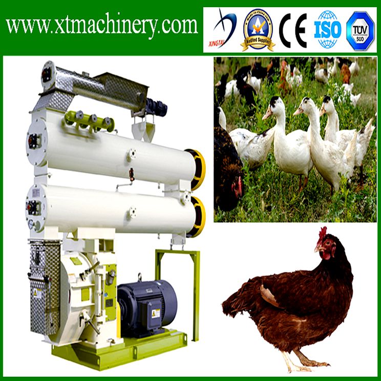 High Pressure, Auto Oil, Steady Performance Feed Pellet Mill