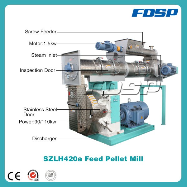 Hot Sale Livestock Jacket Pellet Feed Machine