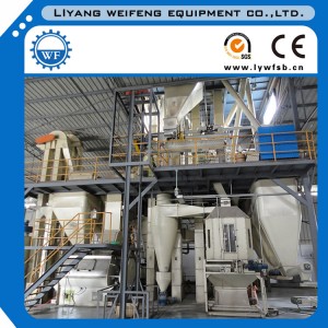 10t/H Chicken Pig Cow Feed Pellet Production Line