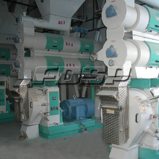 High Level Pellet Line Feed Machinery for Poultry Feed Plant