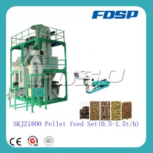 High Level Pellet Line Feed Machinery for Poultry Feed Plant