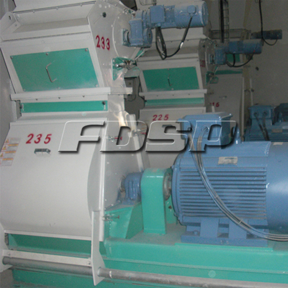 Small Capacity 0.5-2tph Poultry Feed Production Line for Sale