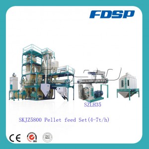 Small Animal Poultry Pellet Feed Production Plant for Sale