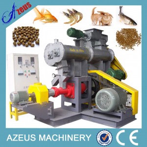 Best Selling Azs Animal Food Extruder Poultry Feed Machine with CE