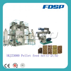 Easy Operation 1t/H Anima Feed Production Line