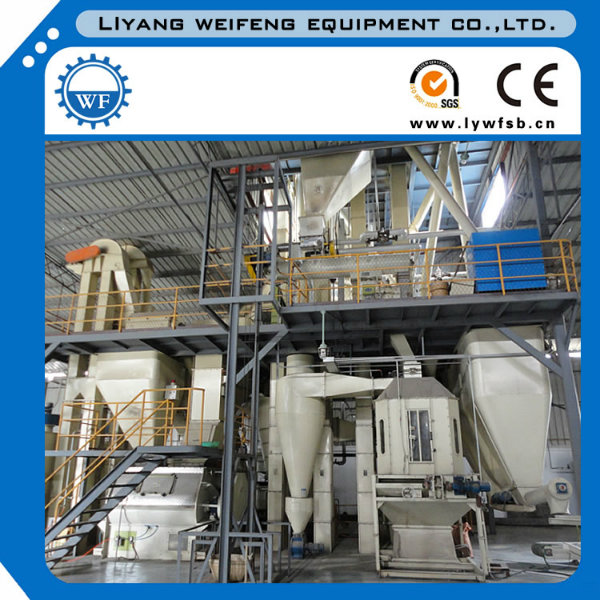 Szlh350 Animal Feed Pellet Mill, Poultry Feed Pellet Production Line