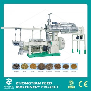 2016 High Efficiency Floating Fish Feed Extruder Machine