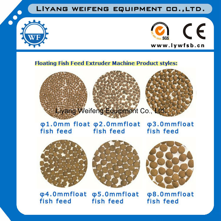 New Advanced Floating Fish Feed Extruder Machine
